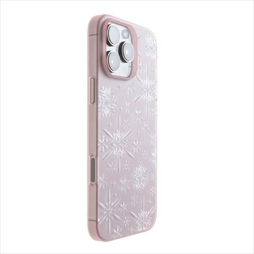 【Web限定】Air Jacket "kiriko" for iPhone 16 Pro Max 雪片(クリアピンク)