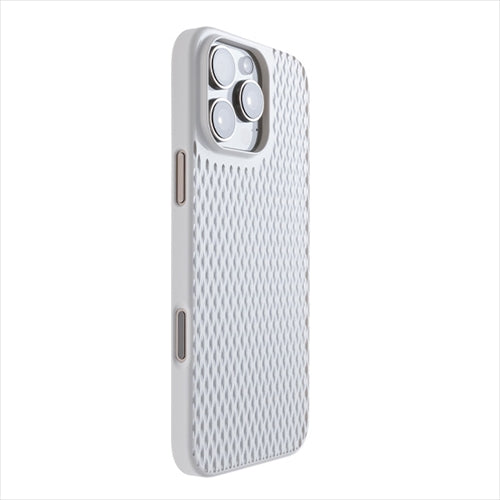 【Web限定】Air Jacket "kiriko" for iPhone 16 Pro Max 米つなぎ(ピュアホワイト)