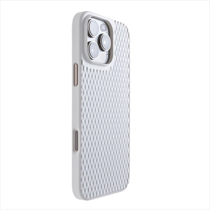 【Web限定】Air Jacket "kiriko" for iPhone 16 Pro Max 米つなぎ(ピュアホワイト)