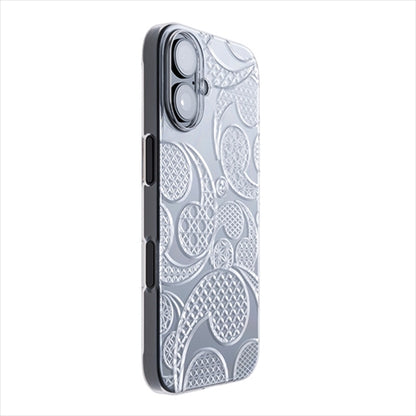 【Web限定】Air Jacket "kiriko" for iPhone 16 三つ巴(クリア)