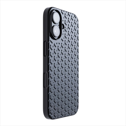 【Web限定】Air Jacket "kiriko" for iPhone 16 毘沙門亀甲(ピアノブラック)