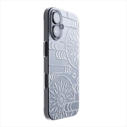 【Web限定】Air Jacket "kiriko" for iPhone 16 エ霞に鞠(クリア)