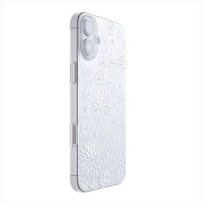 【Web限定】Air Jacket "kiriko" for iPhone 16 Plus  花(クリア)