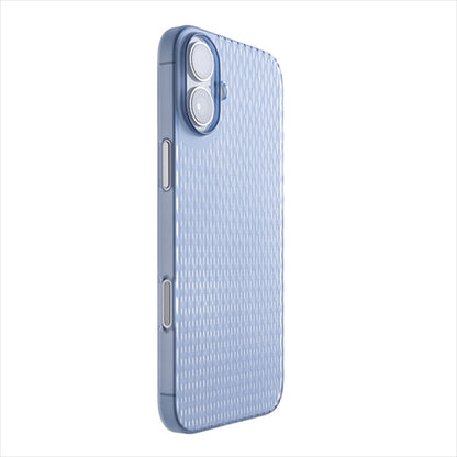 【Web限定】Air Jacket "kiriko" for iPhone 16 Plus 米つなぎ(クリアネイビー)