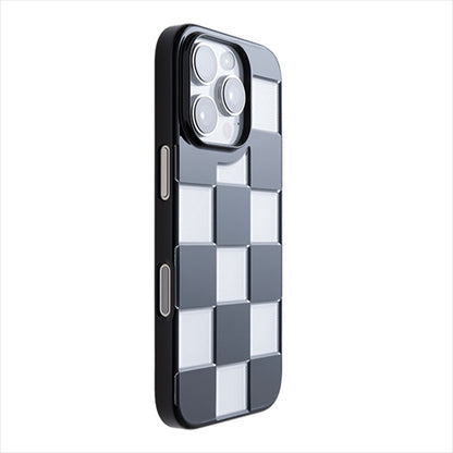 【Web限定】Air Jacket "kiriko" for iPhone 16 Pro 市松(ピアノブラック)