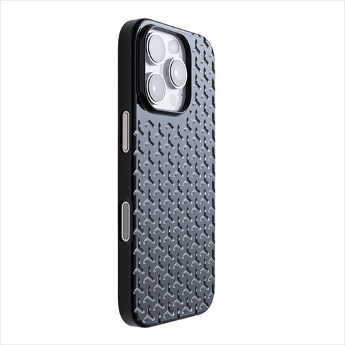 【Web限定】Air Jacket "kiriko" for iPhone 16 Pro 毘沙門亀甲(ピアノブラック)