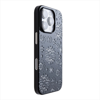 【Web限定】Air Jacket "kiriko" for iPhone 16 Pro 花(ピアノブラック)