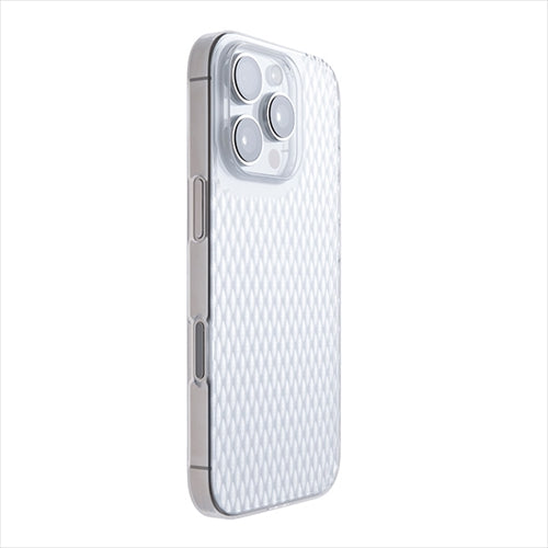 【Web限定】Air Jacket "kiriko" for iPhone 16 Pro 米つなぎ(クリア)