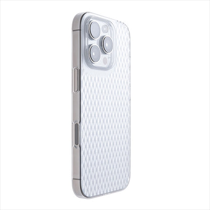 【Web限定】Air Jacket "kiriko" for iPhone 16 Pro 米つなぎ(クリア)