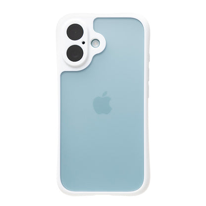 【WEB限定】Air Jacket STREAM  for iPhone 16(White matte) MagSafeなし