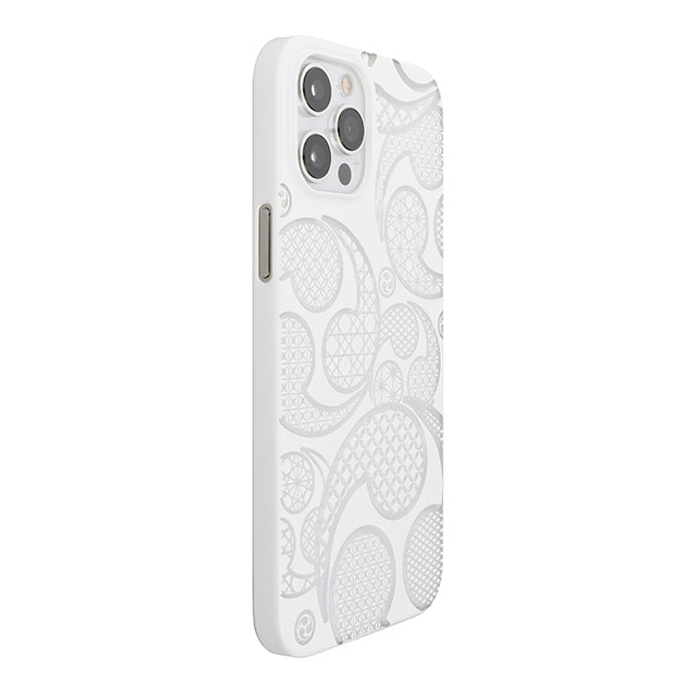 【Web限定】Air Jacket “kiriko” for iPhone12 Pro Max 三つ巴 (ピュアホワイト)