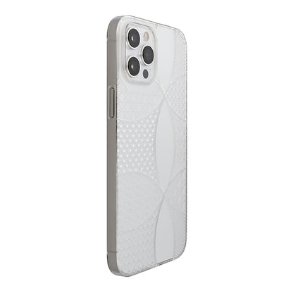 【Web限定】Air Jacket “kiriko” for iPhone12 Pro Max 千代柄・七宝 (クリア)