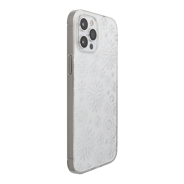 【Web限定】Air Jacket “kiriko” for iPhone12 Pro Max 花 (クリア)