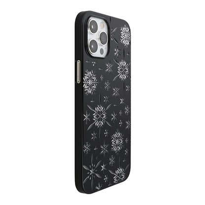 【Web限定】Air Jacket “kiriko” for iPhone12 Pro Max 雪片 (ピアノブラック)