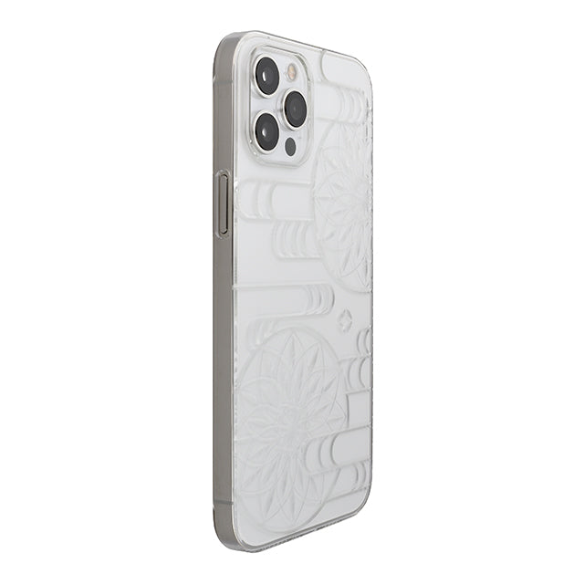 【Web限定】Air Jacket “kiriko” for iPhone12 Pro Max エ霞に鞠 (クリア)