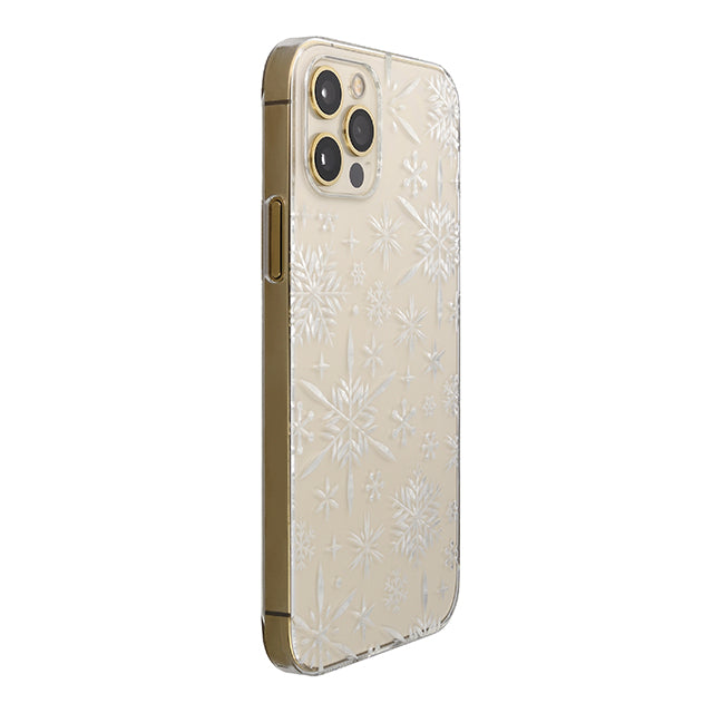 【Web限定】Air Jacket “kiriko” for iPhone12 / iPhone12 Pro 雪片 (クリア)