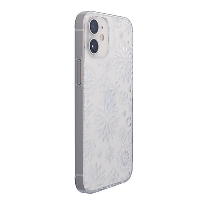 【Web限定】Air Jacket “kiriko” for iPhone12 mini 花 (クリア)