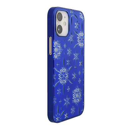 【Web限定】Air Jacket “kiriko” for iPhone12 mini 雪片 (瑠璃)