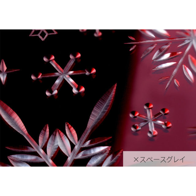 【Web限定】Air Jacket “kiriko” for iPhone XS Max 雪片 紅