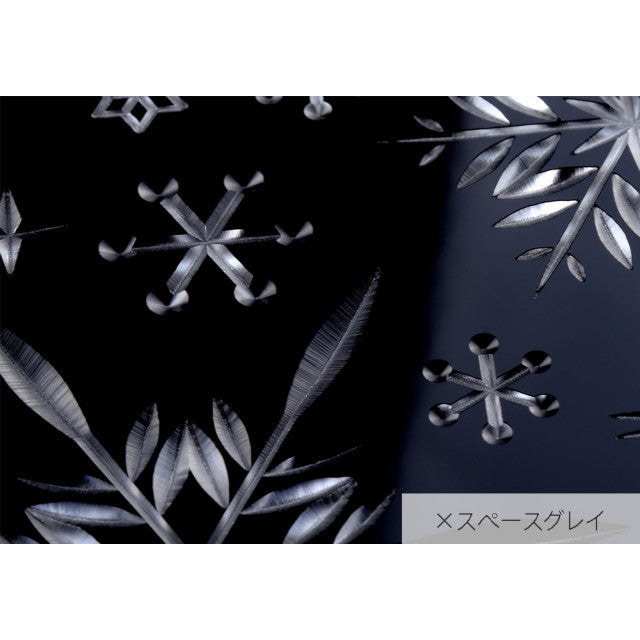 【Web限定】Air Jacket “kiriko” for iPhone XS Max 雪片 ピアノブラック