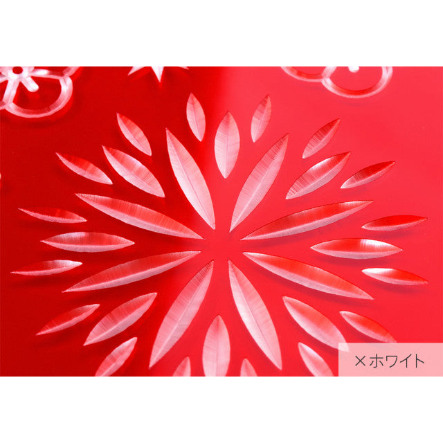 【Web限定】Air Jacket “kiriko” for iPhone XR 花 紅