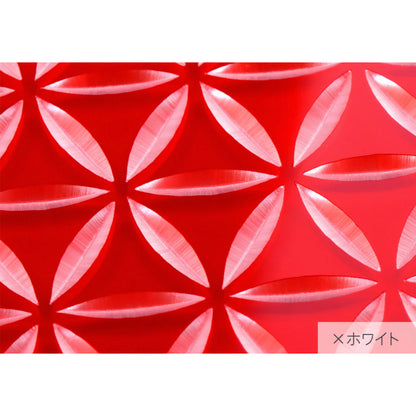 【Web限定】Air Jacket “kiriko” for iPhone XR 麻の葉つなぎ 紅