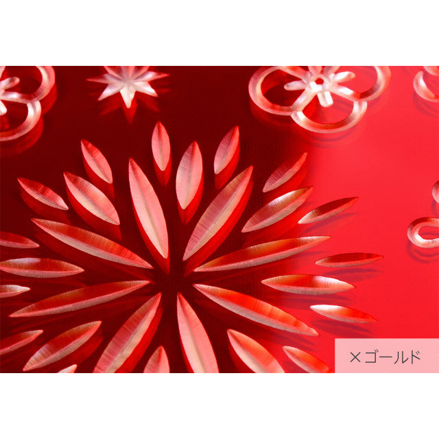 【Web限定】Air Jacket “kiriko” for iPhone XS 花 紅