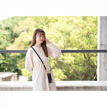 【WEB限定】P.S.SHOULDER STRAP【デニム】幅 20mm（濃紺×ベージュ）