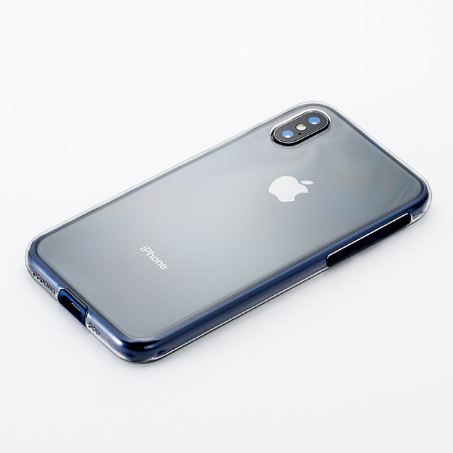 Air jacket Shockproof for iPhone XS (Navy)