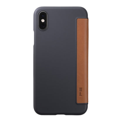 Air jacket Flip for iPhone XS (Brown)