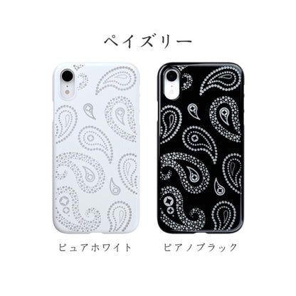 【Web限定】Air Jacket “kiriko” for iPhone XR ペイズリー クリア