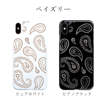 【Web限定】Air Jacket “kiriko” for iPhone XS Max ペイズリー 紅