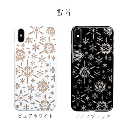 【Web限定】Air Jacket “kiriko” for iPhone XS Max 雪片 ピアノブラック