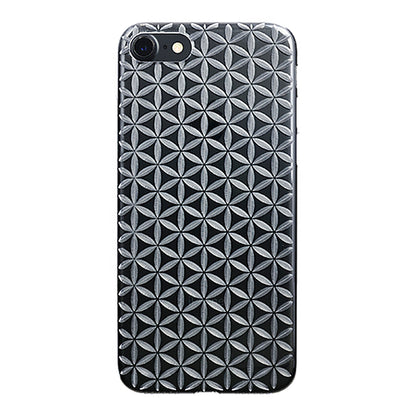 【Web限定】AIR JACKET ”kiriko” for iPhone8/7  麻の葉つなぎ(クリア)