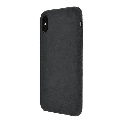 Ultrasuede(R) Air Jacket for iPhone XS/X (Asphalt)