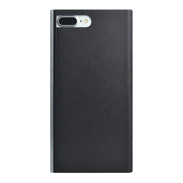 Flip Jacket for iPhone8 Plus/7 Plus 本牛革ヌメ (ブラック)