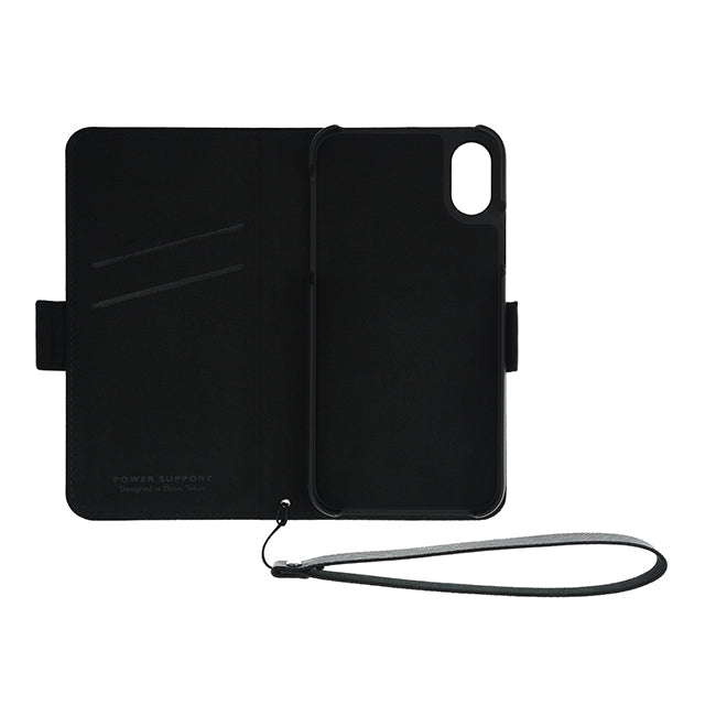 Leather Flip Case for iPhone XS/X (Black)