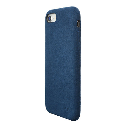 Ultrasuede(R) Air jacket for iPhone8/7 (Blue)