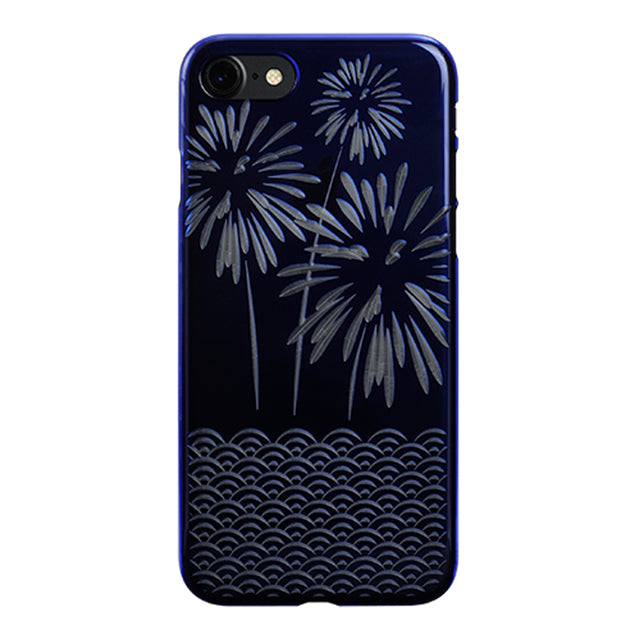 【Web限定】AIR JACKET ”kiriko” for iPhone8/7  花火(瑠璃)