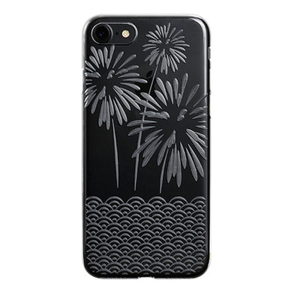 【Web限定】AIR JACKET ”kiriko” for iPhone8/7  花火(クリア)