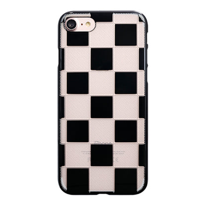 【Web限定】AIR JACKET ”kiriko” for iPhone8/7  市松(ピアノブラック)