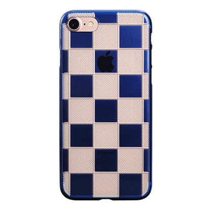 【Web限定】AIR JACKET ”kiriko” for iPhone8/7  市松(藍)