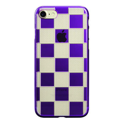 【Web限定】AIR JACKET ”kiriko” for iPhone8/7  市松(葡萄)