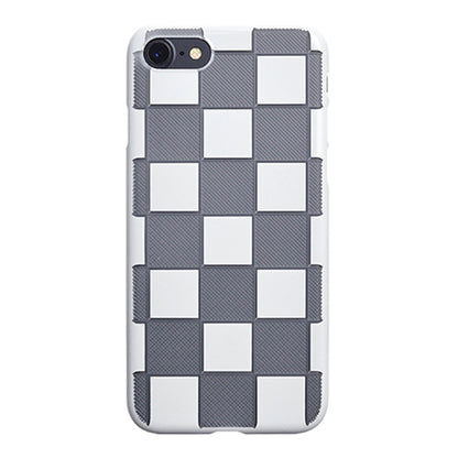 【Web限定】AIR JACKET ”kiriko” for iPhone8/7  市松(ピュアホワイト)