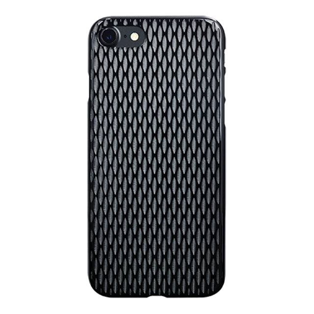 【Web限定】AIR JACKET ”kiriko” for iPhone8/7  米つなぎ(ピアノブラック)