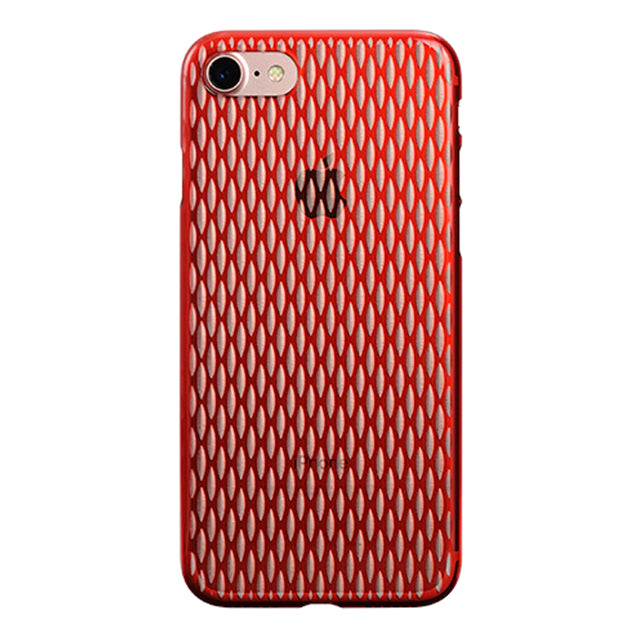 【Web限定】AIR JACKET ”kiriko” for iPhone8/7  米つなぎ(紅)