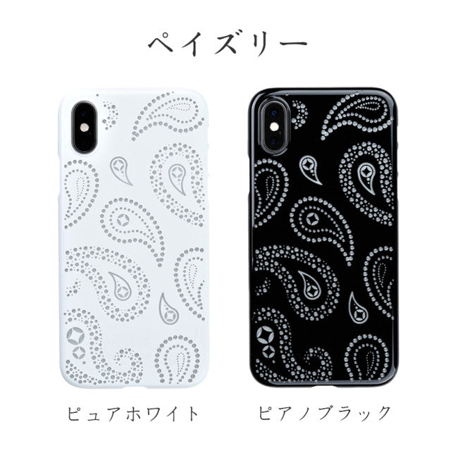 【Web限定】Air Jacket “kiriko” for iPhone XS ペイズリー クリア