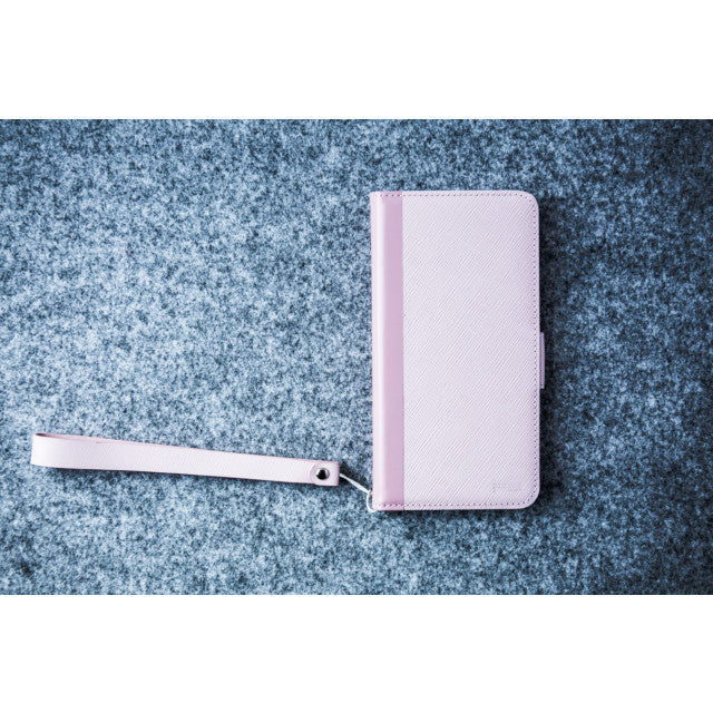 Leather Flip Case for iPhone XS/X (Pink)