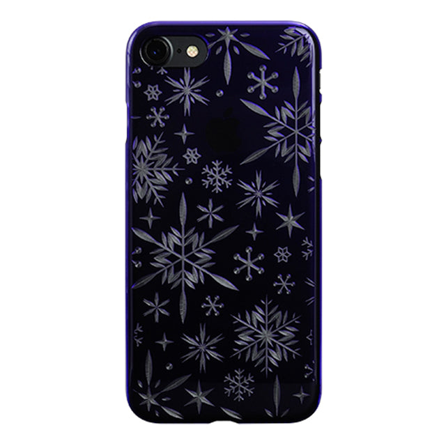 【Web限定】AIR JACKET ”kiriko” for iPhone8/7  雪片(葡萄)