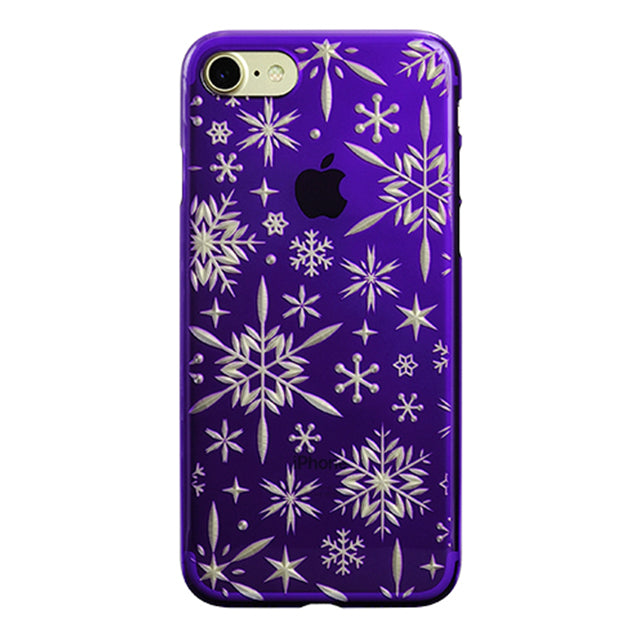 【Web限定】AIR JACKET ”kiriko” for iPhone8/7  雪片(葡萄)